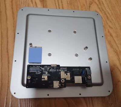 WodaPlug outdoor 5G CPE supplied enclosure and internal assembly