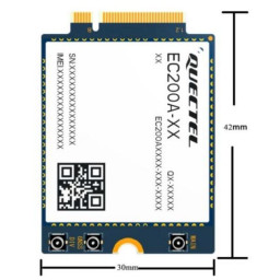 Quectel EC200A-EU m.2 Key-B optimized LTE Cat 4 Module EUROPE EMEA version
