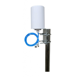 524 LTE pure 5G 4x4 MIMO OMNI Outdoor Antenna 617 -  6000 MHz 4dBi 4G/5G 4xSMA LTE male Connector, global