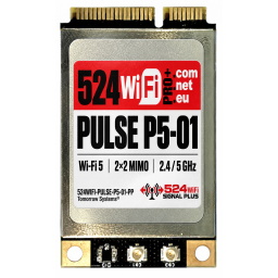 524WiFi Pulse P5-01 Pro Plus – Wi-Fi 5 2x2 Dual-Band Mini PCIe Radio Module