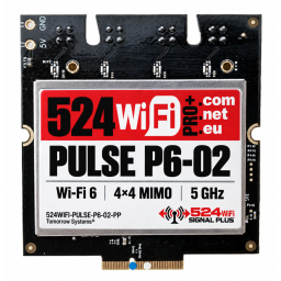 524WiFi Pulse P6-02 Pro Plus – Wi-Fi 6 4x4 5 GHz M.2 E-Key Radio Module