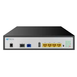 WodaPlug™ Richerlink RH8001GR Mini GPON OLT with SFP uplink and four Gigabit Ethernet ports