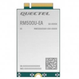 Quectel RM500UEAAA M.2 5G 4G cellular NGFF Modem module, Optimised IoT / eMBB NSA and SA mode 5G NR Sub 6 GHz, EMEA, Rel15