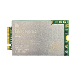 SIMCOM SIM8260G-M2 Sub 6G Multi-Band 5G NR/LTE-FDD/LTE-TDD/HSPA+ module which supports R16 5G NSA/SA.
