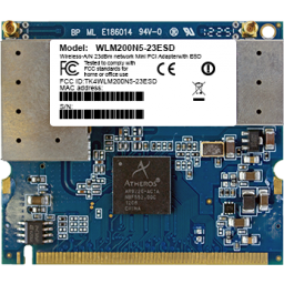 SALE - miniPCI wifi module WLM200N5-23dBm ESD (2T2R) 5GHz 802.11a/n, 2*MMCX, compex