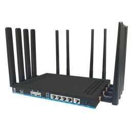 Mediatek MT7981 ZBT Z8102AX-M2-T truly 5G 4G LTE  2.4 + 5 GHz WiFi multifunction cellular router, Quectel RM500UEAAA 5G NR module for EU 