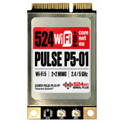 524WiFi Pulse P5-01 Pro Plus – Wi-Fi 5 2x2 Dual-Band Mini PCIe Radio Module