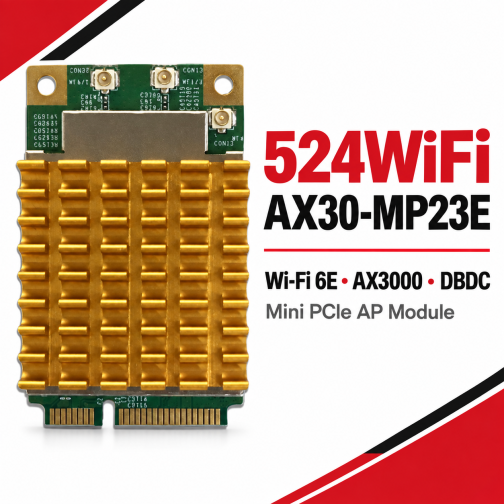 Wi-Fi Modules, Router Boards & 4G/5G Hardware | 524WiFi™