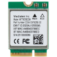 524 WiFi 7 MediaTek MT7925B 802.11be 2x2 Triband Client M.2 E Key module, BT  v5.4, MLO, up to 6500Mbps