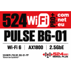 524WiFi™ Pulse B6-01 — Pro Plus and Signal Plus™ label detail