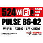 524WiFi™ Pulse B6-02 — Pro Plus and Signal Plus™ label detail