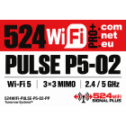 524WiFi™ Pulse P5-02 — Pro Plus and Signal Plus™ label detail