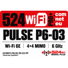 524WiFi™ Pulse P6-03 — Pro Plus and Signal Plus™ label detail