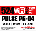 524WiFi™ Pulse P6-04 — Pro Plus and Signal Plus™ label detail
