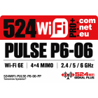524WiFi™ Pulse P6-06 — Pro Plus and Signal Plus™ label detail