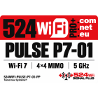 524WiFi™ Pulse P7-01 — Pro Plus and Signal Plus™ label detail