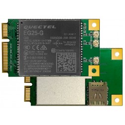 Quectel EG25-G SIM Mini PCIe IoT/M2M-optimized LTE Cat 4 Module, SIM slot on board