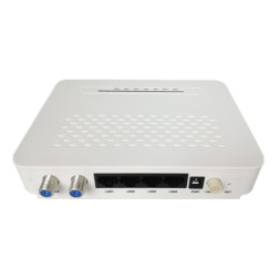 Wodaplug EOC Slave EOC1121R4L, 600Mbps, 4*LAN ,2*F, WEB Management