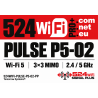524WiFi™ Pulse P9880-3x3-MP — Qualcomm QCA9880 Wi-Fi 5 3x3 Dual-Band Mini PCIe Radio Module, 2.4/5 GHz — hardware