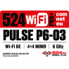 524WiFi™ Pulse P6-03 — Pro Plus and Signal Plus™ label detail