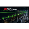 524WiFi Pulse M6E-OUT Pro Plus – Outdoor Wi-Fi 6E Mesh Access Point, Tri-Band 2.5GbE PoE