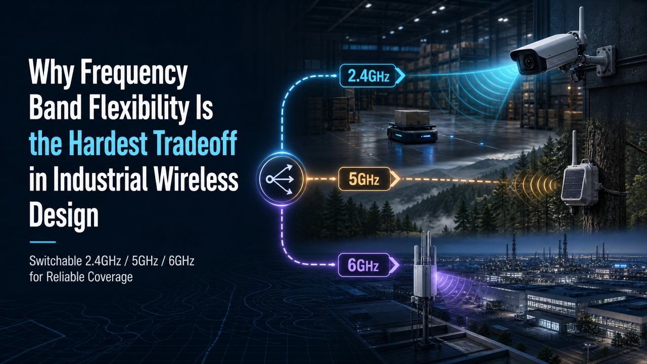 2.4, 5 or 6 GHz? Industrial Wi-Fi Band Selection Guide