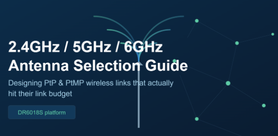 2.4 vs 5 vs 6 GHz Antennas: PtP and PtMP Guide