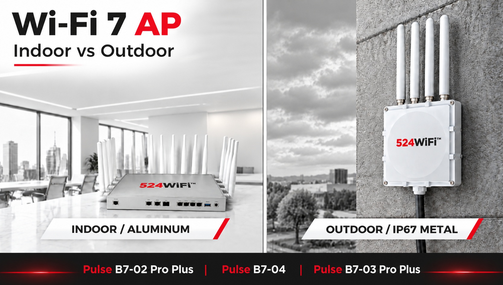 How to Choose a Wi-Fi 7 AP: Indoor vs Outdoor