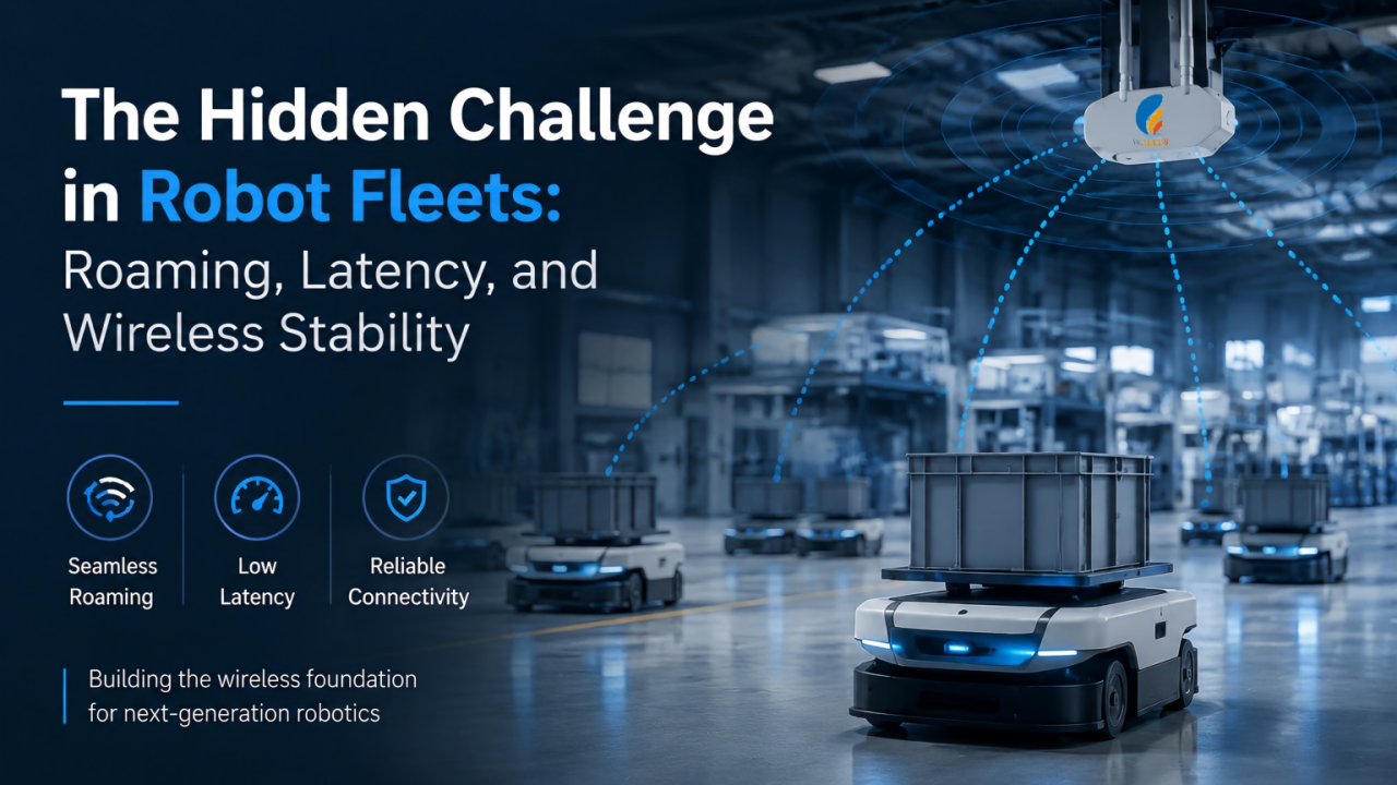 The Hidden Challenge in Robot Fleets: Roaming, Latency, and Wireless Stability