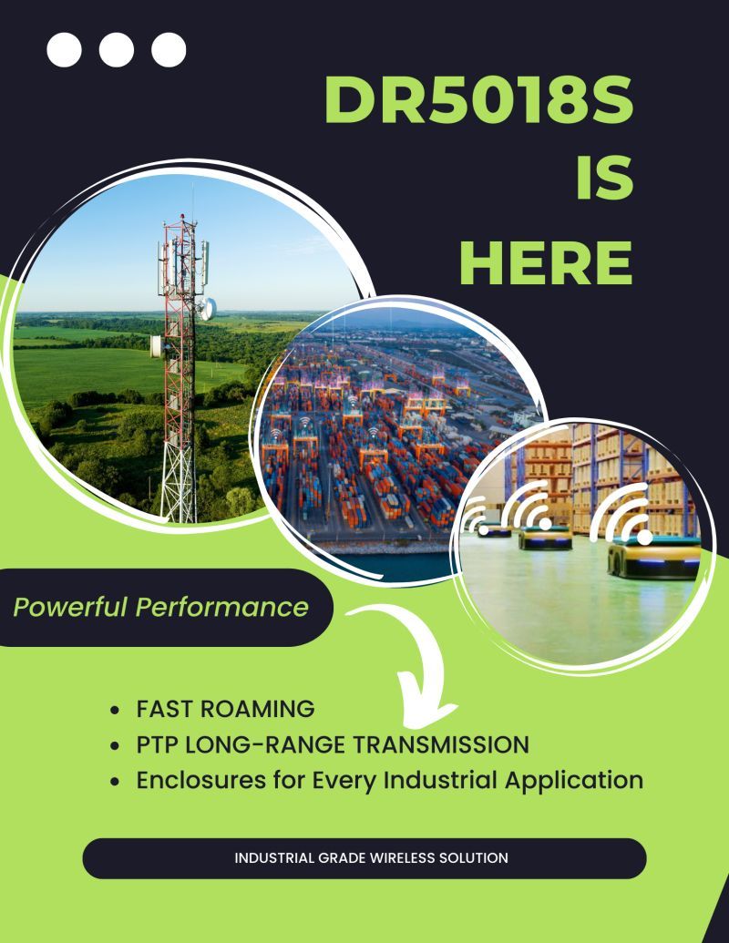 Introducing the DR5018S – Built for Industrial Grade Wireless - Qualcomm IPQ5018