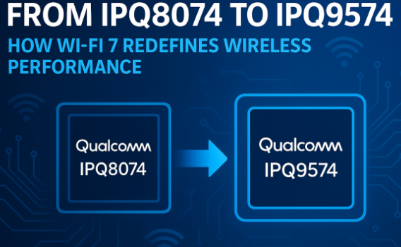 From Wi-Fi 6 to Wi-Fi 7: Why IPQ9574 Sets a New Performance Benchmark
