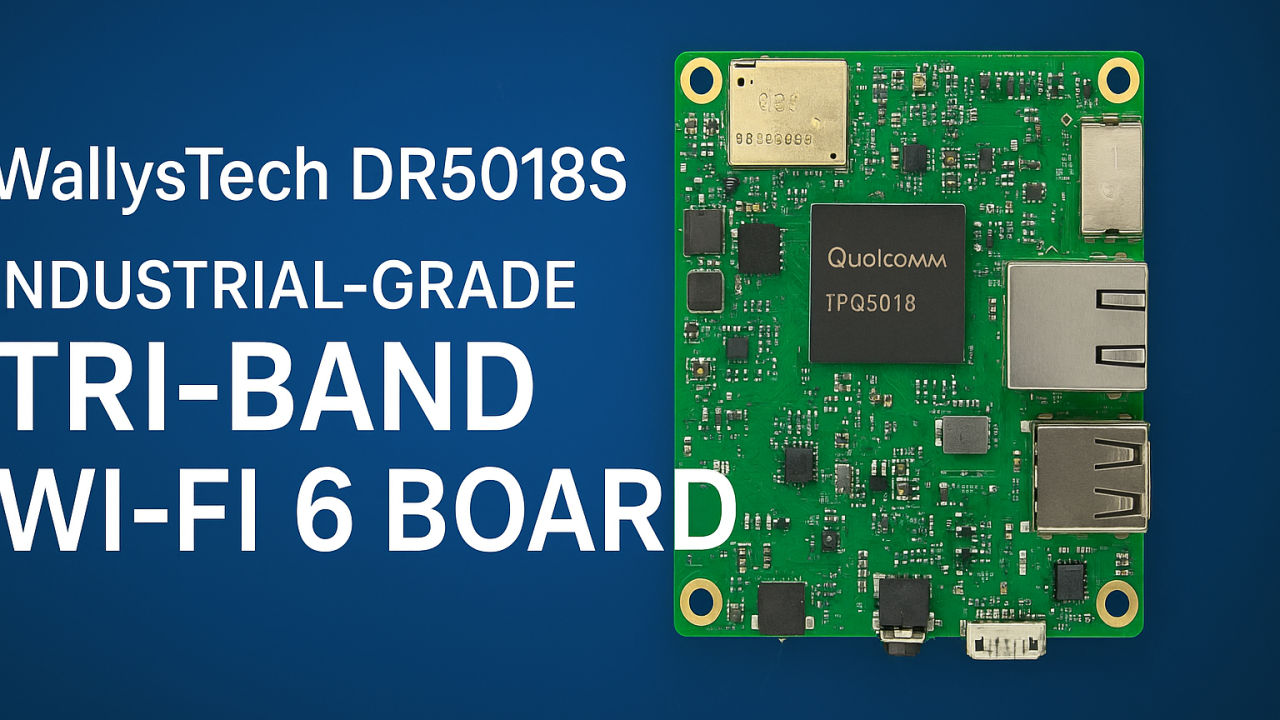 IPQ5018 Inside: WallysTech DR5018S Redefines Industrial WiFi 6 Connectivity