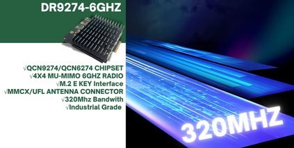 QCN9274 vs QCN6274 -How Does 320MHz Bandwidth in the 6GHz Band Improve Data Transfer Speeds Compared to…