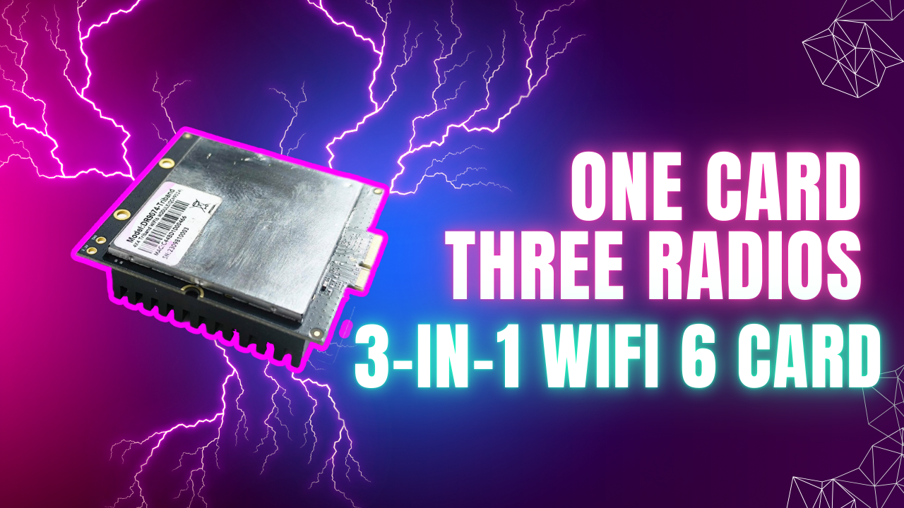 triband wifi6 qcn 9024 module