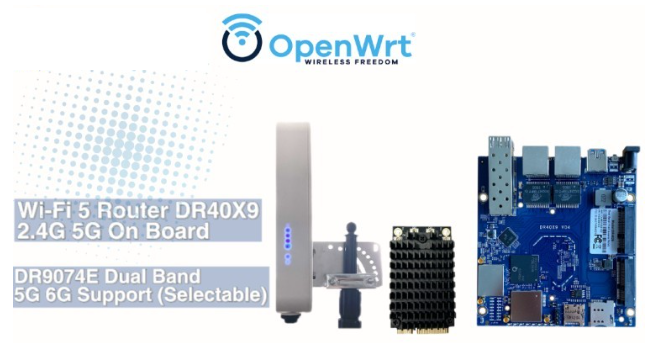 This image has an empty alt attribute; its file name is dr40x9-openwrt.png